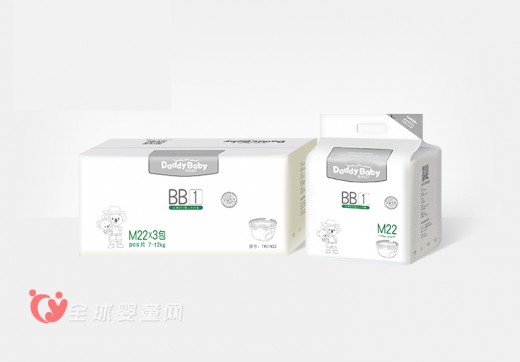爹地宝贝BB1丝薄贴心BB裤 让宝宝穿着自由跑