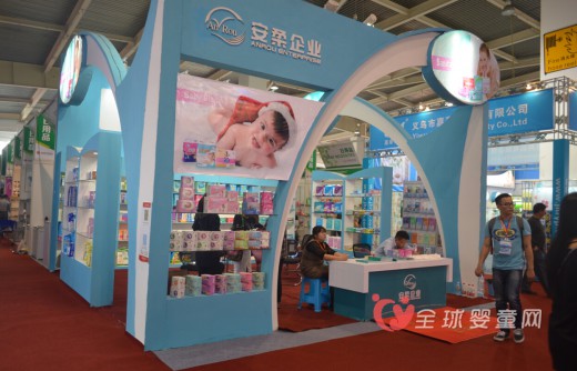 安柔企业携“奥贝思”婴儿纸尿裤亮相义乌国际小商品博览会