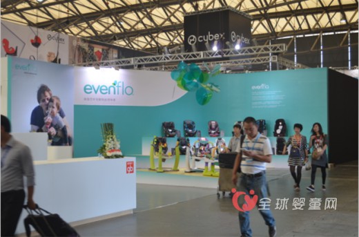 CKE婴童展会：evenflo演绎温馨满载而归