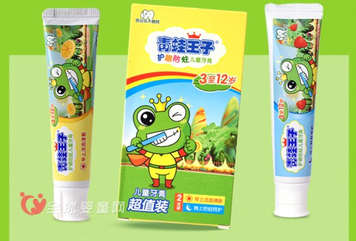 宝宝早晚用什么牙膏刷牙？青蛙王子换牙期防蛀儿童牙膏引领宝宝的一天