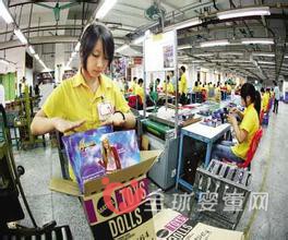 东莞玩具出口呈现回暖迹象  推进智能化力求用人成本降低