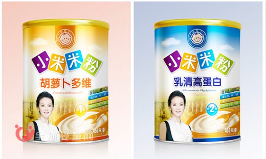 小豆丁小米米粉健康有机伴随宝宝成长