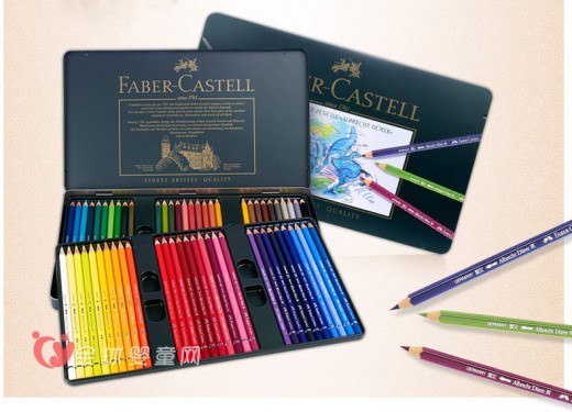 Faber-Castell/辉柏嘉Albrecht DFurer艺术家级水彩色铅笔给宝宝绘画的享受