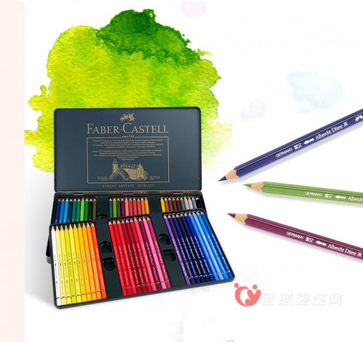 Faber-Castell/辉柏嘉Albrecht DFurer艺术家级水彩色铅笔给宝宝绘画的享受