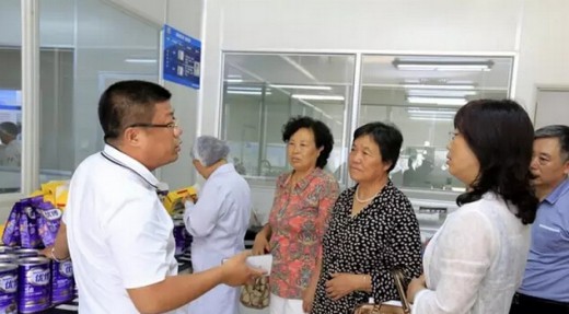 圣元迎来人大代表调研