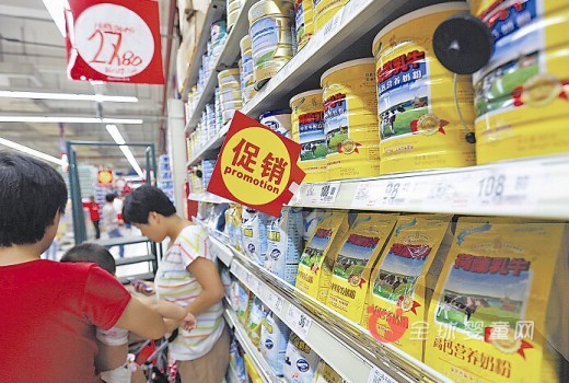 食品标签新标准7月正式实施 老包装进口奶粉促销清库存