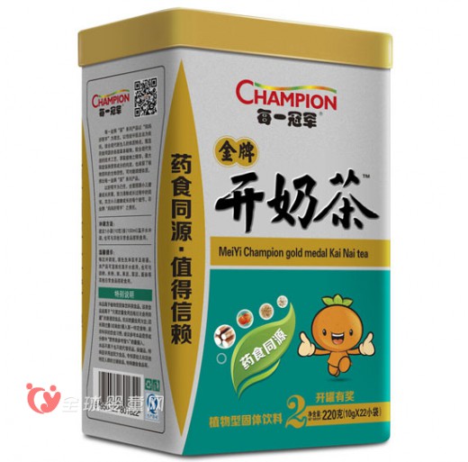 “药食同源”巧开胃 每一冠军开奶茶