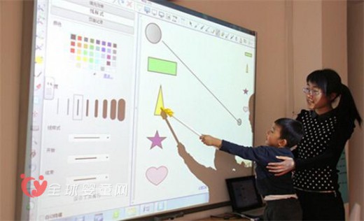 2016华南国际幼教展值得观赏的亮点——电子白板优化幼儿园教学活动