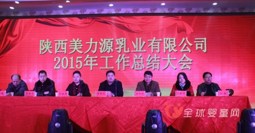 恭喜陕西美力源乳业有限公司2015年工作总结大会取得圆满成功