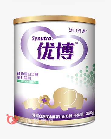 圣元优博深度水解蛋白配方奶粉 给宝宝更加安全的奶粉饮用