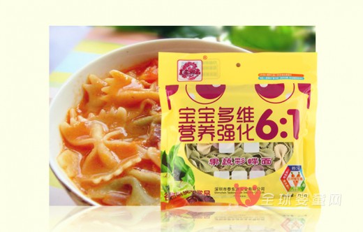 儿童辅食面选择什么品牌   农家御品彩蝶面宝宝婴儿营养面条