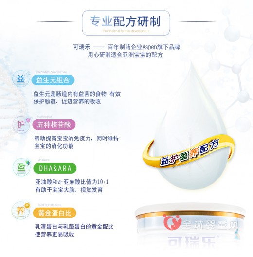keerayla可瑞乐金装系列：亲和宝宝体质，助力健康成长