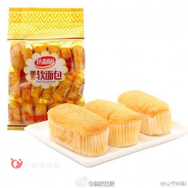 达利园法式软面包被检出菌落总数超标186倍 食品安全堪忧