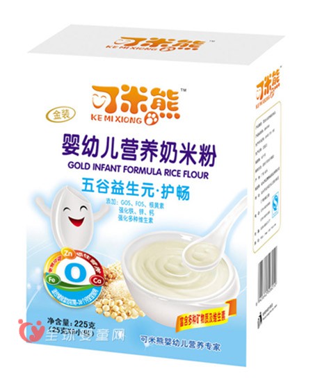 可米熊婴幼儿营养米粉：健康辅食助力宝宝成长每一天