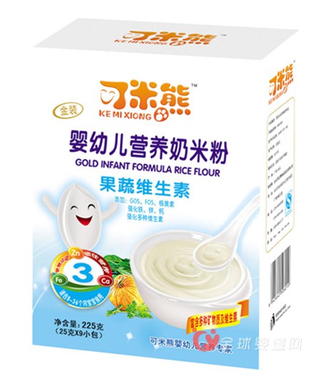 可米熊婴幼儿营养米粉：健康辅食助力宝宝成长每一天