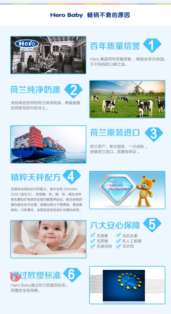 HeroBaby荷兰原装进口奶粉为什么那么畅销   HeroBaby奶粉好不好