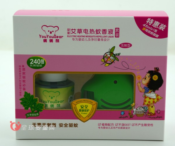 大冬天的怎么还有蚊子呢 优优熊艾草电热蚊液怎么样