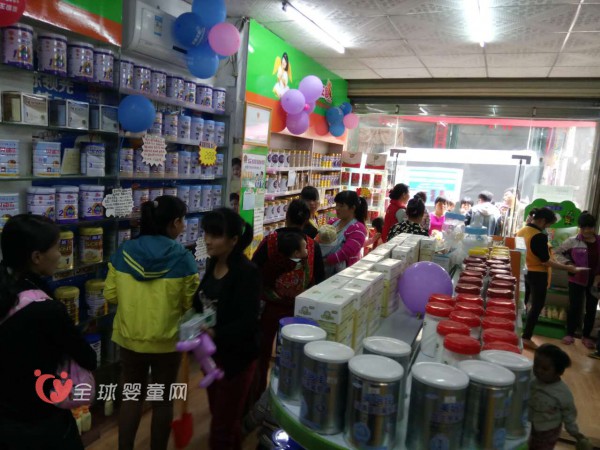 美力源热销广西莱恩王国母婴连锁  双店共迎市场活动