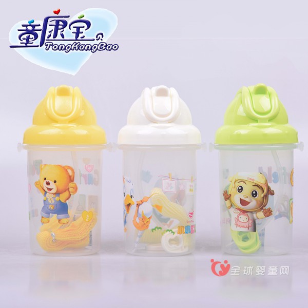 水杯什么牌子好  童康宝塑料儿童会呼吸学饮杯