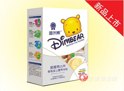 迪米熊金胚芽小米米粉 美味营养的健康米粉