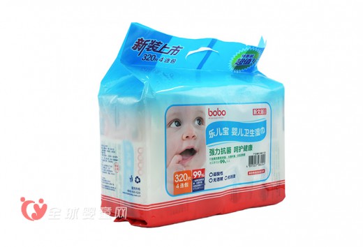 bobo婴儿卫生湿巾 轻松清洁宝宝