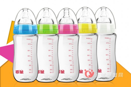 喜童宽口玻璃奶瓶 让家人哺乳变得更轻松