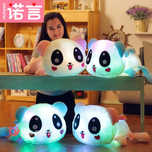 诺言发光音乐毛绒玩具 给孩子一个欢乐的童年