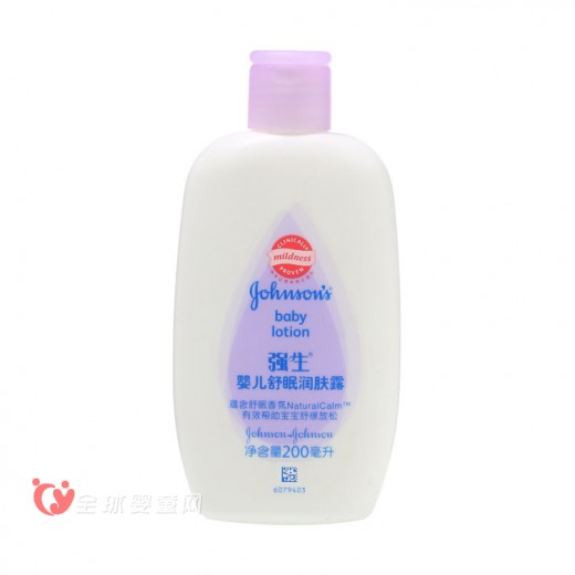 强生舒眠润肤露 宝宝一夜好眠