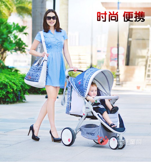 帕琦婴幼儿三轮手推车 来自意大利的贴心问候