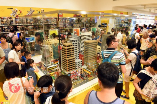 乐高线下专卖店Lego Store进军香港 首家玩具店开业