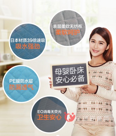 为何选择贝莱康孕产妇一次性护理垫  海外原装材质·母婴卧床的安心之选