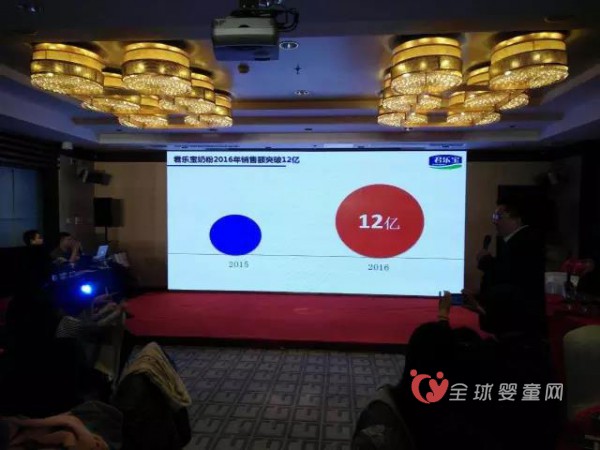 君乐宝继续保持高增长   2017年目标破百亿