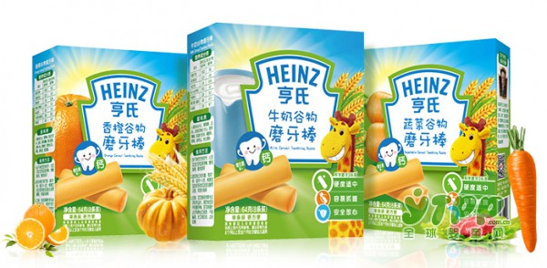 如何让宝宝正确有效的食用磨牙棒  亨氏牛奶谷物磨牙棒饼干萌牙宝宝的需要