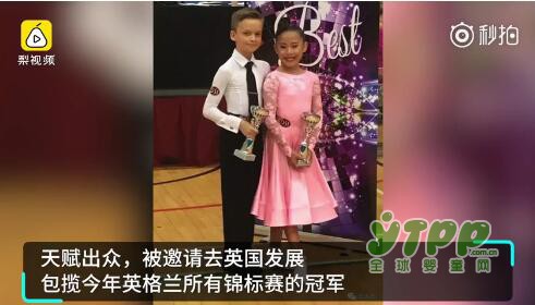 10岁华裔少女震惊世界 揽英格兰所有国标舞冠军 火遍英国逗乐观众