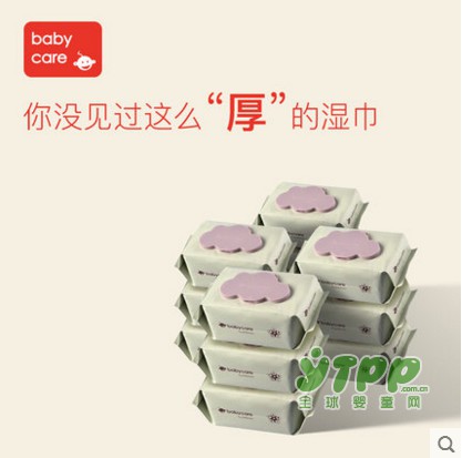 给宝宝选湿纸巾要慎重  babycare婴儿手口专用湿纸巾