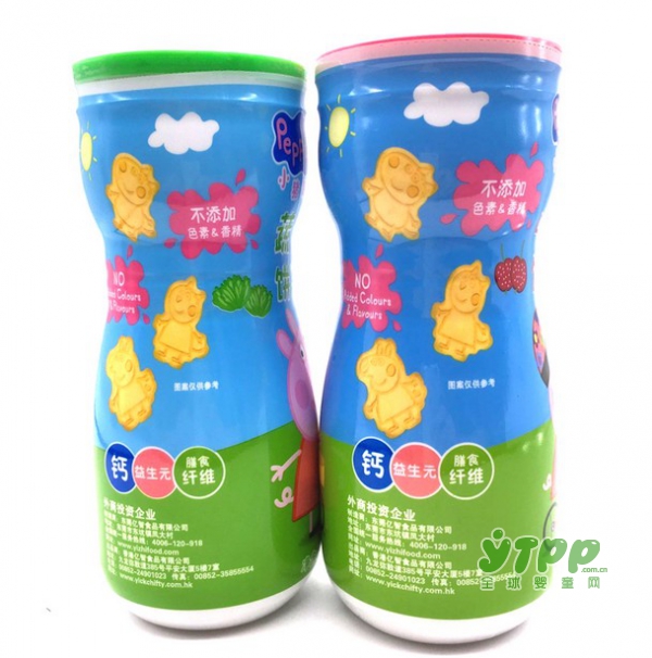 小猪佩奇粉红猪饼干  多口味果蔬更美味