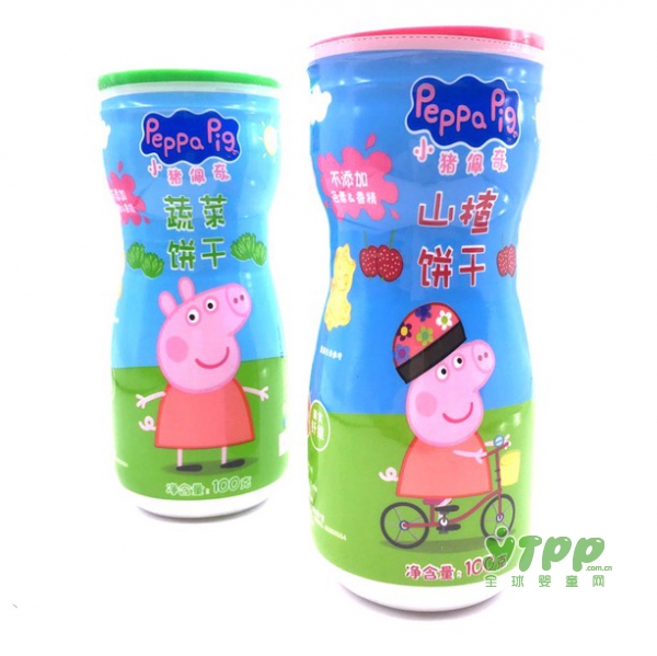 小猪佩奇粉红猪饼干  多口味果蔬更美味