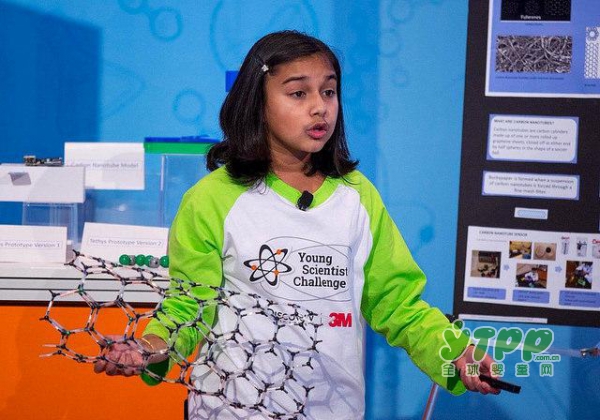 别人家的孩子：美国11岁小女孩成为"顶尖青年科学家"