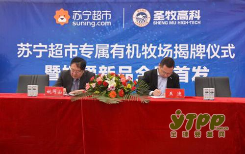 圣牧有机奶线上销售开辟新模式 苏宁成为第一家拥有专属有机牧场的电商平台