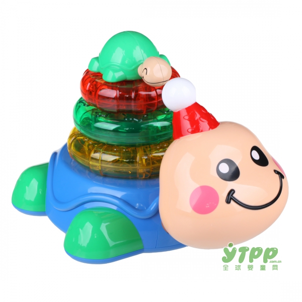 玛力玩具乐龟叠叠乐益智启蒙玩具   让宝宝的爬行历程更加有趣