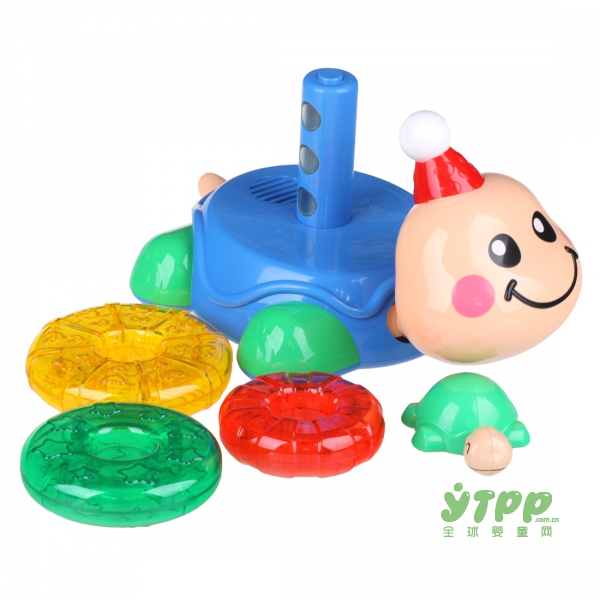 玛力玩具乐龟叠叠乐益智启蒙玩具   让宝宝的爬行历程更加有趣