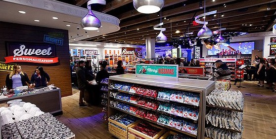 “游乐园”般的娱乐体验建造零售门店