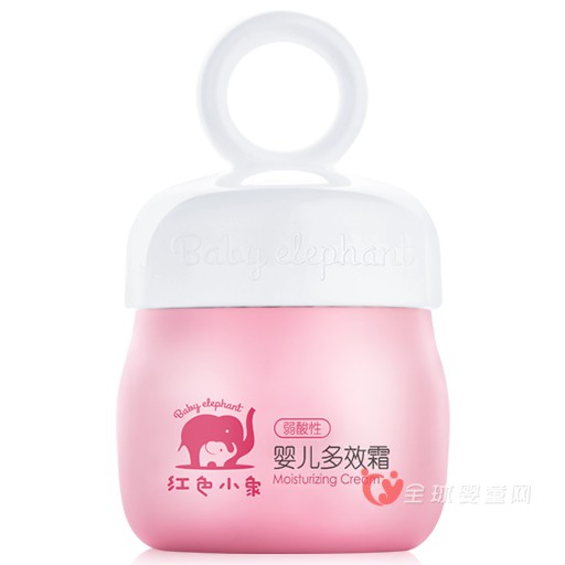 红色小象宝宝润肤霜 温和补水好滋润