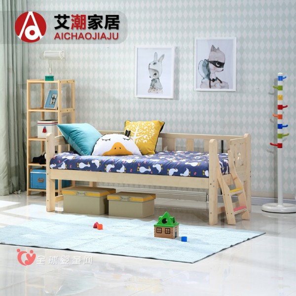 艾潮实木儿童床怎么样 质量好吗