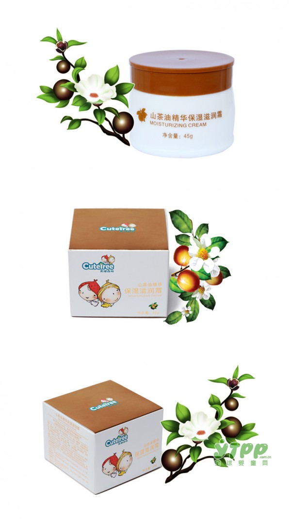 天使森林山茶油保湿霜   精心呵护宝宝每一天