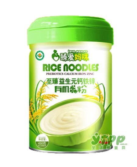 臻爱妈咪米粉：宝宝成长钙铁锌少不了