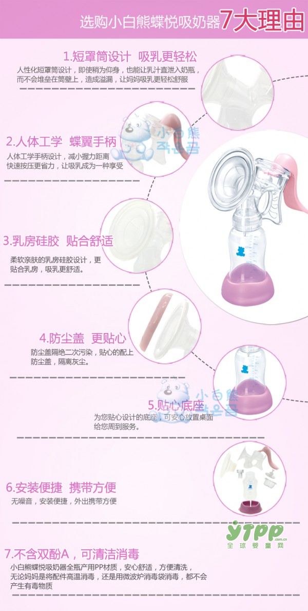 吸奶器的选择 你不能不讲究