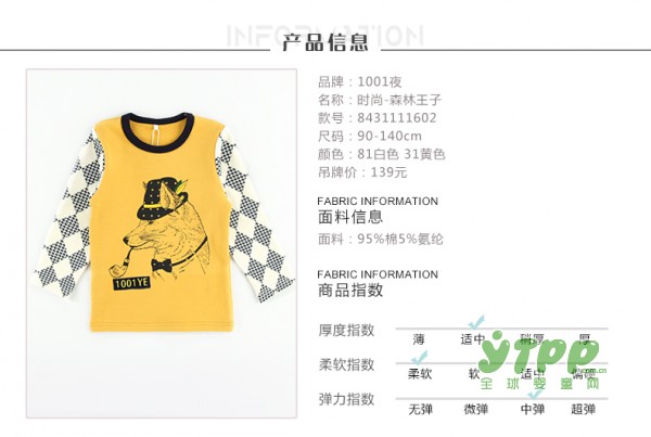 1001夜童话童装以智慧装扮童年 用童趣启迪童心