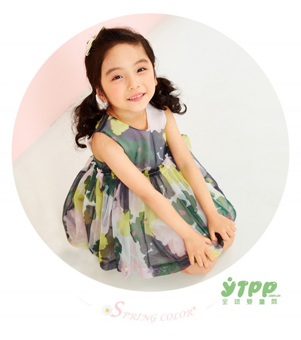 夏天这么穿  打开小小淑女养成记