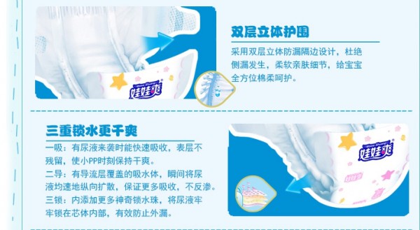 纸尿裤哪个牌子好用 娃娃爽纸尿裤的神奇之处在哪里